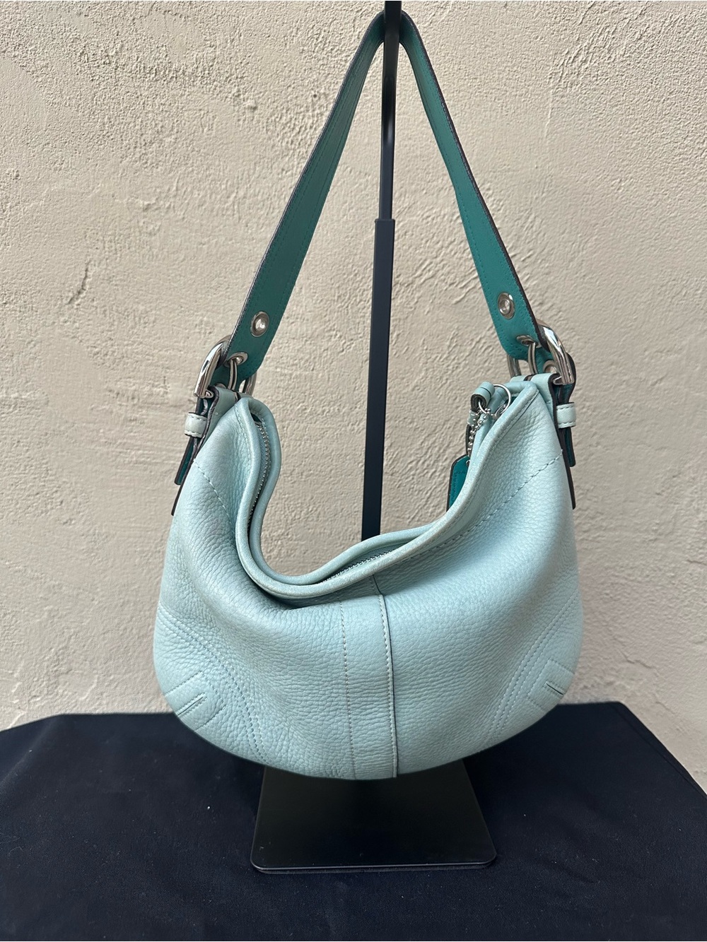 ๐ณ Y2K Coach Large Soho Hobo Shoulder Bag 8038 ๐ณ - Picture 3 of 9